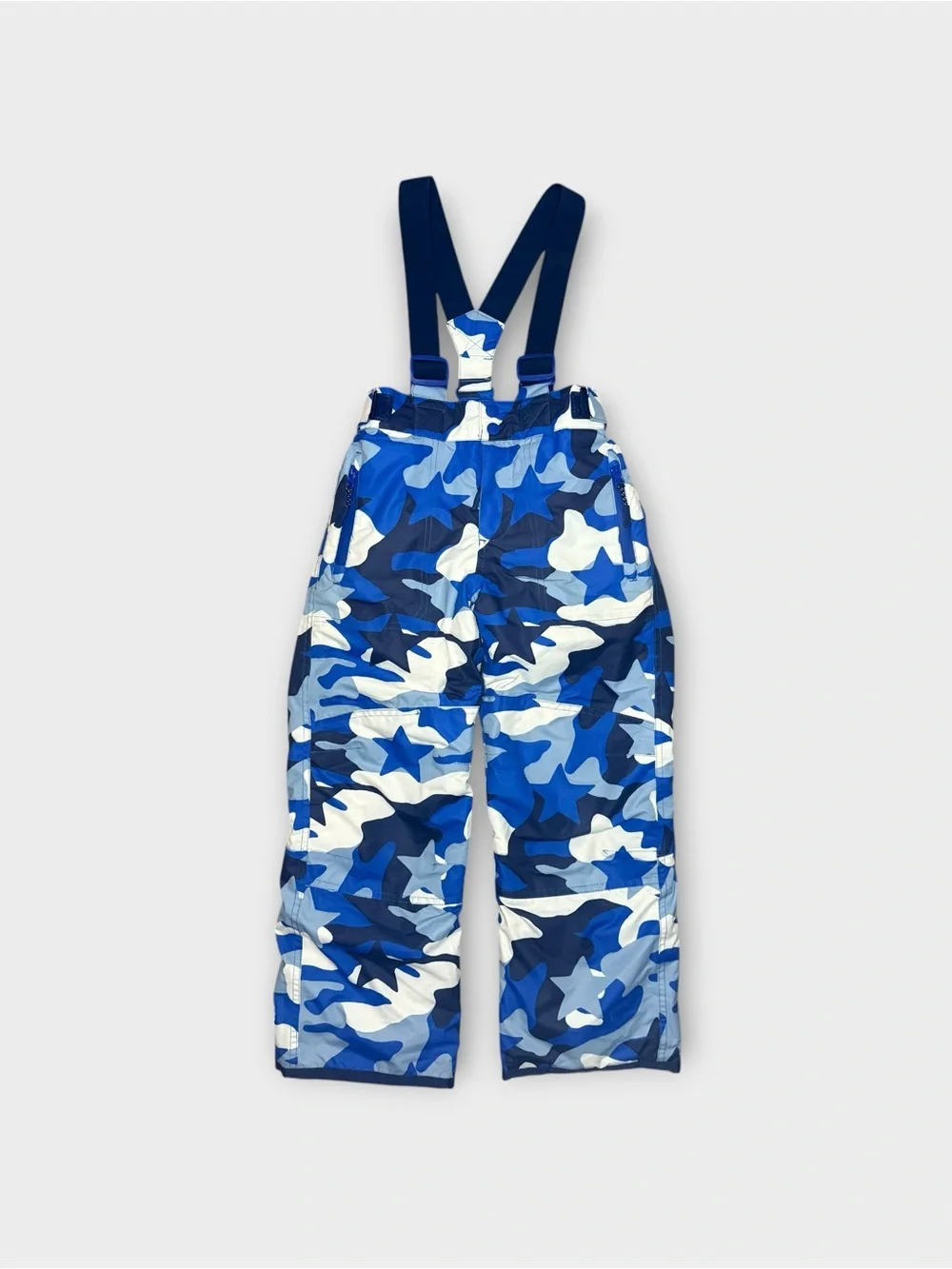 Mini Boden Green Blue Camo All Weather Snow Ski Jacket & Bib